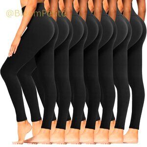 High Waisted Tummy Control Soft Yoga Pants Leggings